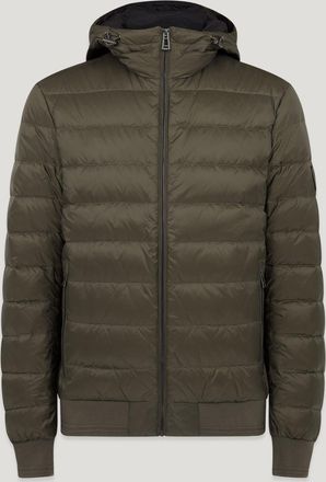 Belstaff Control Jacket Mens Down Filled Nylon Major Brown Size 2XL