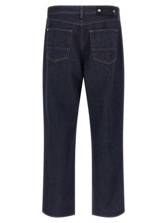 Stone Island Organic Cotton Indigo Denim Jeans - Indigo