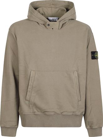 Stone Island Relaxed-Fit Minimalist Cotton Sweatshirt
