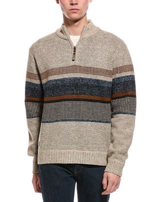 Point Zero Semi Fit 1/4-Zip Mock Neck Sweater