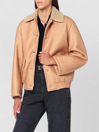Salvatore Santoro leather bomber jacket