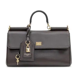 Dolce & Gabbana My Sicily Handbag - female - Dolce & Gabbana - Handbags - Brown - ONE SIZE - Bags
