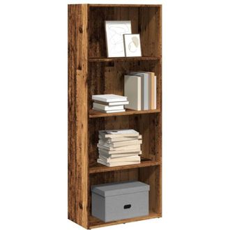 vidaXL Bookcase Old Wood 60x30x152 cm Engineered Wood vidaXL