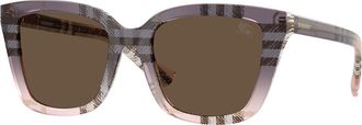 Burberry BE4487F Asian Fit 422073 Womens Sunglasses Purple Size 52