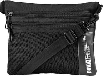 Puma Energy Training Shoulder Bag Black Green 076623-01