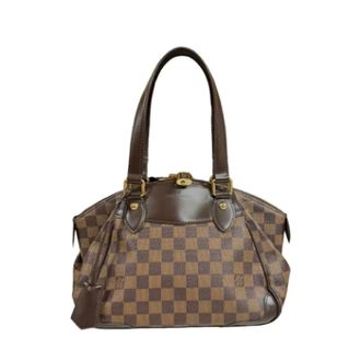 Louis Vuitton Pre-owned Handbags, female, Brown, Size: ONE SIZE Pre-owned Canvas handbags