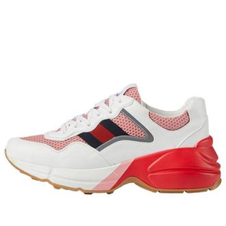 Gucci (WMNS) Gucci Rhyton White Pink Reflective 645771-2H060-9149
