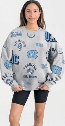 Gameday Couture Womens Gameday Couture Gray North Carolina Tar Heels Always on Repeat Fleece Sweatshirt at Nordstrom, Size Medium