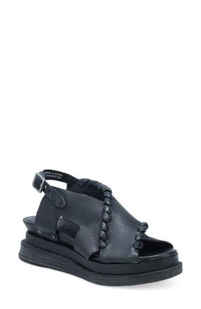 A.S.98 Lumi Platform Sandal in Black at Nordstrom, Size 10.5-11Us