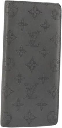 Louis Vuitton Pre-owned Brazza Lange Portemonnee - Dames - Vintage Accessoires - Grijs - ONE Size - Vintage