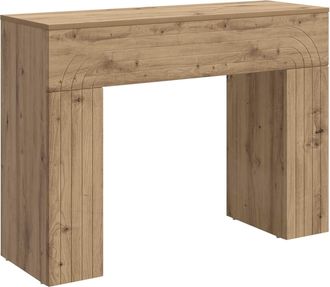 vidaXL Mesa De Centro Roble Artisan 102 X 35 X 75 Cm Vidaxl