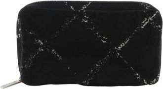 Chanel Pre-owned Wallets, female, Black, Size: ONE SIZE Pre-owned Nylon Wallet