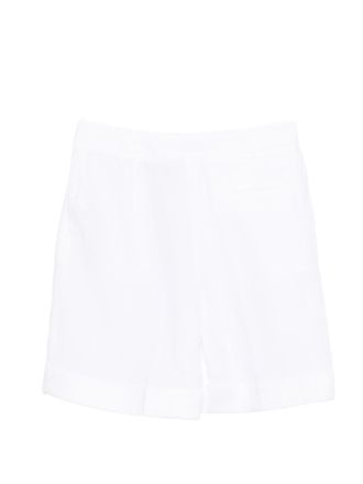 Eleventy Linen Shorts - White