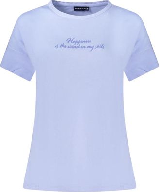 North Sails T-shirt met korte mouwen - Dames - T-shirts - Paars - S - Tops