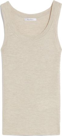 Max Mara Light Brown Eliadi Tank Top