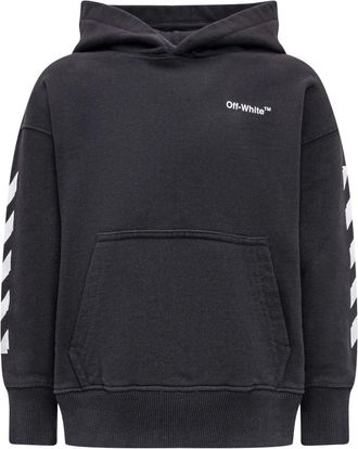 Off-white Sweatshirt - male - Off White - Kids Sweatshirts - Black - 4 Y - Kids