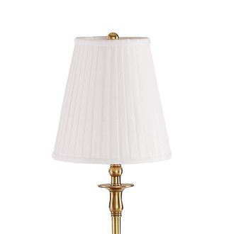 Ballard Designs Linen Side Pleat Empire Buffet Shade - Ballard Designs