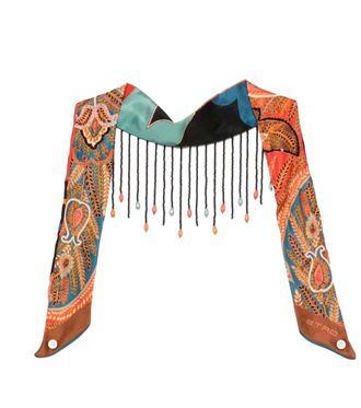 Etro Multicolor Paisley Printed Scarf