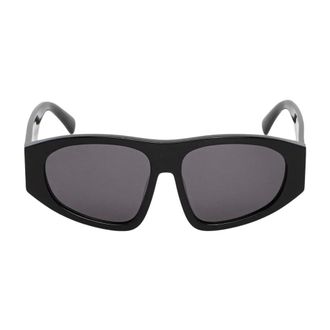 Patrizia Pepe Accessoires, Dames, Zwart, ONE Size, Visor Zonnebril