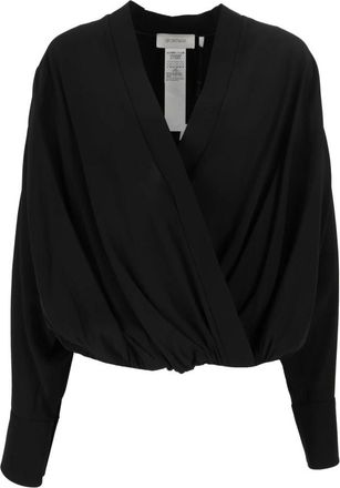 Sportmax Casacca Venere - Dames - Blouses & Shirts - Zwart - Maat: 2XS Zijde