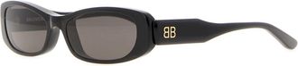 Balenciaga Black Acetate Nova Sunglasses