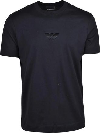 Emporio Armani T-shirt - Heren - T-shirts - Zwart - M - Katoen - Tops