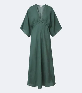 Eres Brilliance linen midi dress