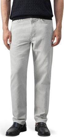 Mango Lori Tapered Jeans in Ice Grey at Nordstrom, Size 32