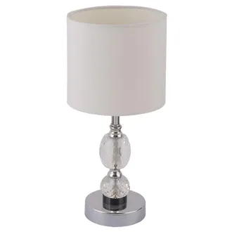 Globo Lighting L&aacute;mpara De Mesa - Bronn - Cromo - Metal - &Oslash; 21cm - E14 - - Globo
