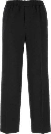 Gucci Black Cotton Blend Pant