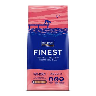 OEM Alimento Seco Para Perros Adultos Fish4dogs Finest Salmon De 6 Kg