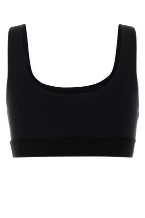 Burberry Stretch Nylon Tank Top - Black