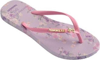 Havaianas x LoveShackFancy Slim Happy Thoughts Flip Flop in Glow Pink at Nordstrom, Size 7
