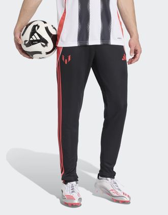 adidas Messi - Pantaloni neri-Nero