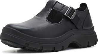 Keen Kosa Backstrap Mary Jane Sandals Womens Shoes Black/Black : 9.5 B - Medium, Leather