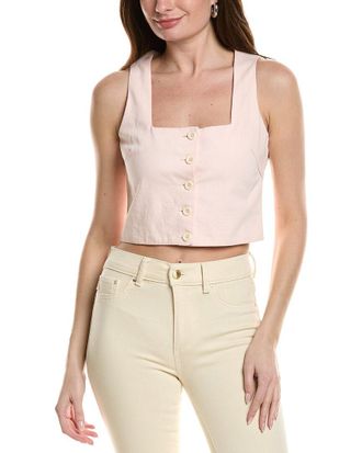 DL1961 Dl1961 Lizzie Linen-Blend Top