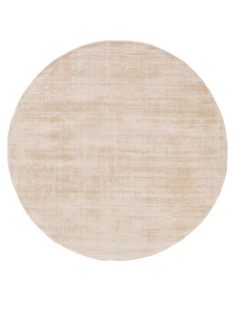 benuta Alfombra viscosa redondo crema &oslash; 160 redondo