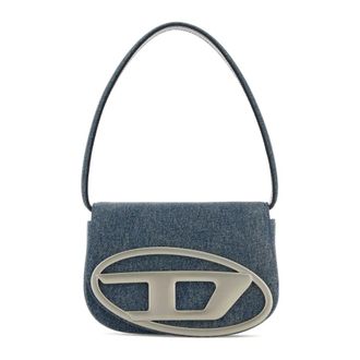 Diesel Shoulder Bags, female, Blue, Size: ONE SIZE 1DR Shoulder Bag