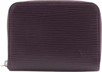 Louis Vuitton Pre-owned Wallets, female, Purple, Size: ONE SIZE Pre-owned Zippy Coin Purse Epi Coin Case