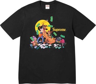 SUPREME All Dogs Go To Heaven T-Shirt Black FW25T42-BLACK