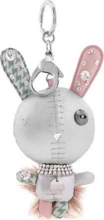 Swarovski Gray Rabbit Mathilde Bag Charm