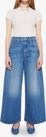Mother Pipe Dream Zip Ankle Jean In Get Two Birds Stoned