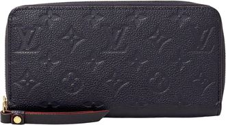 Louis Vuitton Marine Rouge Monogram Empreinte Long Wallet (Bi-Fold) (Pre-Owned)