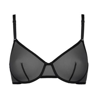Eres Bras, female, Black, 40D UK, Seamless Push-Up Bra