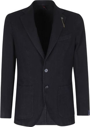 Santaniello Uomo, Giacche, Blu, M, new