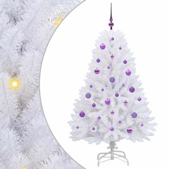 vidaXL &Aacute;rbol De Navidad Artificial Con Ramas Articuladas Blanco 150 Cm Vidaxl