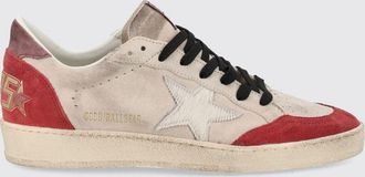 Golden Goose Sneakers Ball Star in camoscio usurato