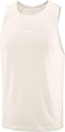 Salomon SHKout Core Tank Tank Top f&uuml;r Herren | wei&szlig;