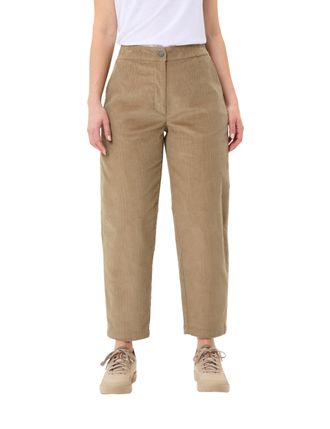 Vaude Cordhose VAUDE WOMENS NAJUN CORD PANTS, Damen, Gr. 40, N-Gr, beige (oat), Cord, Obermaterial: 99% Baumwolle, 1% Elasthan, Hosen Cordhose
