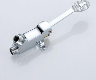 OEM Clapet De Pied - Vanne &Agrave; P&eacute;dale En Laiton - Pour Robinet Sans Contact Cuisine Salle De Bain Laboratoire - 1 Pi&egrave;ce